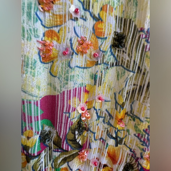 Bhanuni by Jyoti NWT Maxi Arianna High Low Dress size 6 - Picture 7 of 16